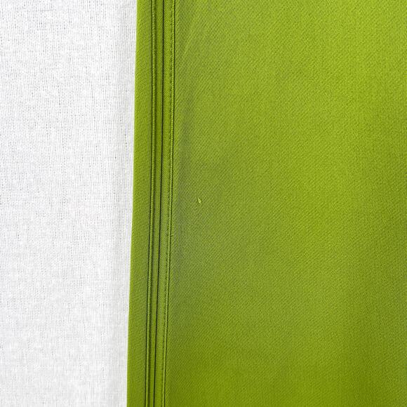 ZARA Midi Slip Dress Women Small Green Sleeveless A-line Strappy High Neck Satin - Picture 9 of 16